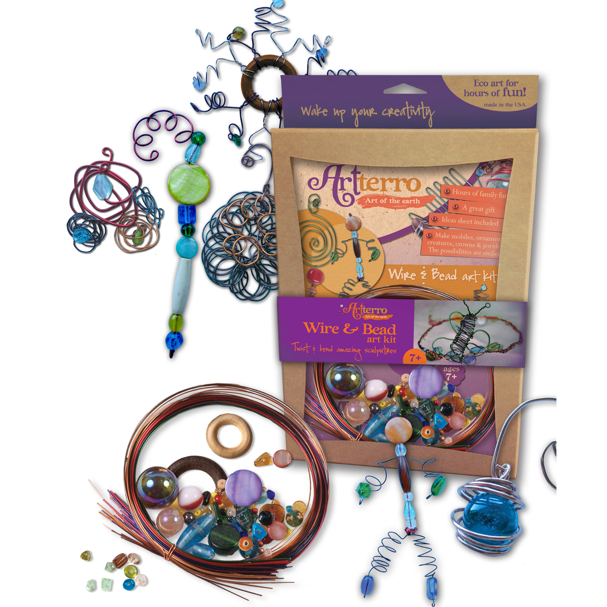 Design With Benefits Wire and Bead Art Kit